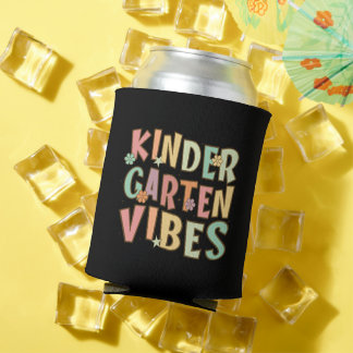 Terug naar school Kindergarten Vibes Retro leraar Blikjeskoeler