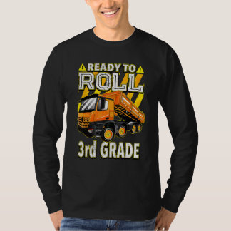 Terug naar school  Kipt vrachtwagen klaar om te ro T-shirt