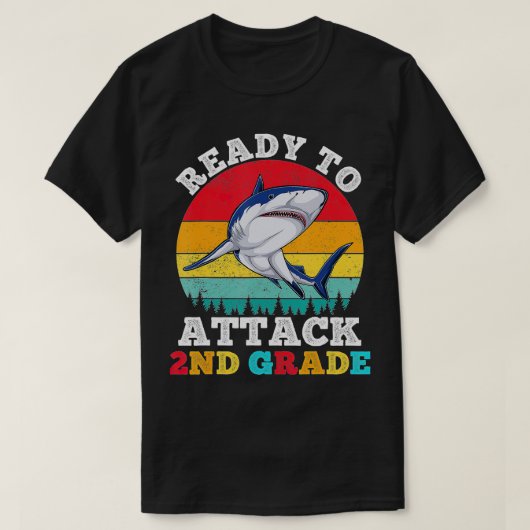Terug naar school klaar om Kinderen van de eerste T-shirt (Design voorkant)