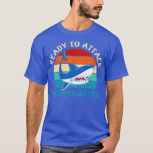 Terug naar school klaar om kleuterschool aan te va t-shirt