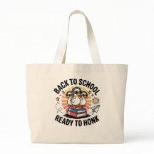 Terug naar school, klaar om te toeteren