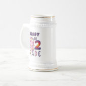 Terug naar school, klaar voor 2e graad bierpul (Voorkant links)