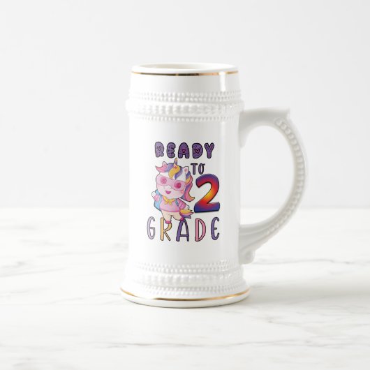 Terug naar school, klaar voor 2e graad bierpul (Rechts)