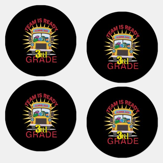Terug naar school, klaar voor 3e graad labels (Groep)