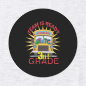 Terug naar school, klaar voor 3e graad labels (Design 1)