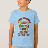 Terug naar school, klaar voor 3e graad t-shirt (Voorkant)