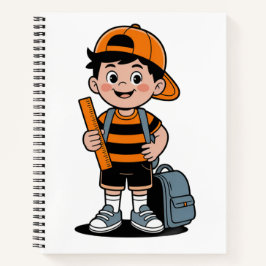 TERUG NAAR SCHOOL, KLAAR VOOR EEN NIEUW AVONTUUR NOTITIEBOEK