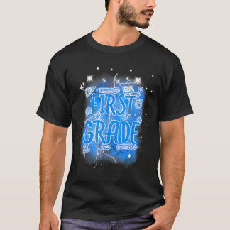 Terug naar school klaar voor het eerste leerjaar h t-shirt