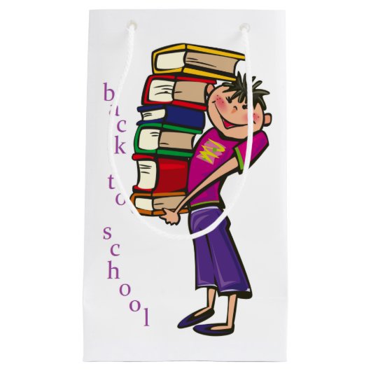 TERUG NAAR SCHOOL KLEIN CADEAUZAKJE (Voorkant)