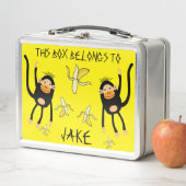 Terug naar school kleine aap (In situ)