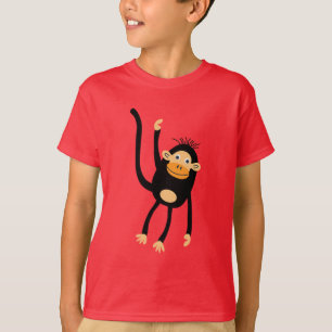 Terug naar school kleine aap t-shirt