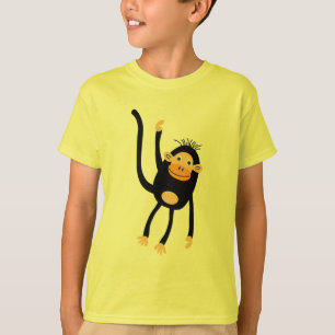 Terug naar school kleine aap t-shirt