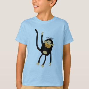 Terug naar school kleine aap t-shirt