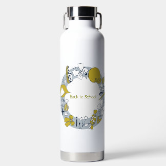 Terug naar school Kleine dingen Koffie van de lera Waterfles