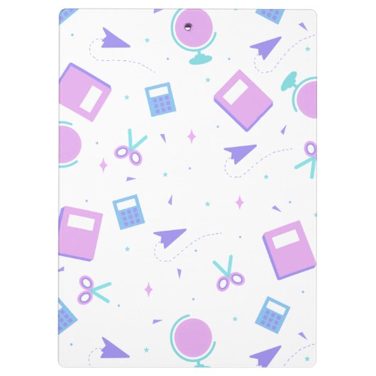 Terug naar school klembord (Achterkant)