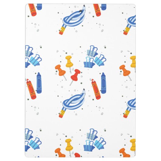 terug naar school klembord (Achterkant)