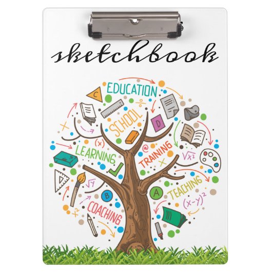 Terug naar school | Klembord voor onderwijsstructu (Voorkant)