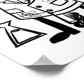 Terug naar school! Kleur uw eigen alles over mij W Poster (Hoek)