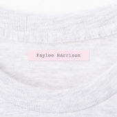 Terug naar school Kleurgecodeerde jongen | Lettert Labels (Aangebracht)