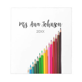 Terug naar school kleurpotloden voegen naam toe kl notitieblok