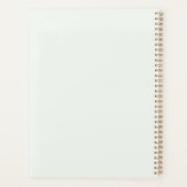 Terug naar School kleurrijke geometrische aangepas Planner (Achterkant)