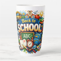 Terug naar school Kleurrijke Illustratie