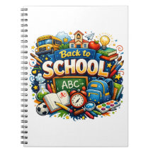 Terug naar school Kleurrijke Illustratie