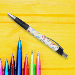 Terug naar school kleurrijke paperclips pen