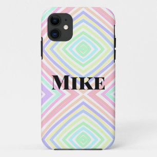 Terug naar school kleurrijke strepen regenboog naa Case-Mate iPhone case