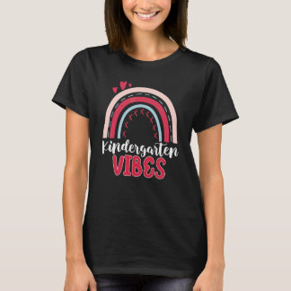 Terug naar school kleuter vibes leerling leraar t-shirt