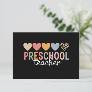 Terug naar school kleuteronderwijs  bedankkaart