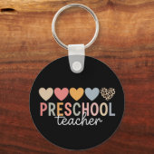 Terug naar school kleuteronderwijs sleutelhanger (Voorkant)