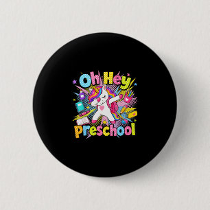 Terug naar school kleuterschool eenhoorn leraren s ronde button 5,7 cm