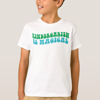 Terug naar school kleuterschool is magisch t-shirt