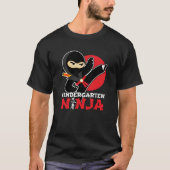 Terug naar school - Kleuterschool Ninja - Student T-shirt (Voorkant)