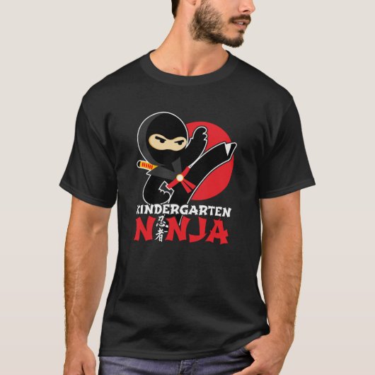 Terug naar school - Kleuterschool Ninja - Student T-shirt (Voorkant)
