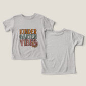 Terug naar school kleuterschool Pre K eerste klas (Ontwerp Voorkant & Achterkant)