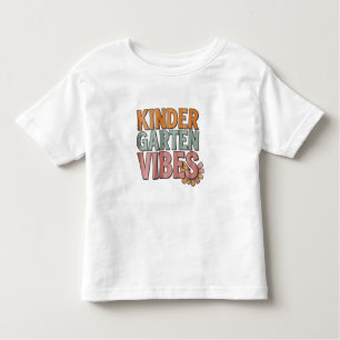 Terug naar school kleuterschool Pre K eerste klas Kinder Shirts