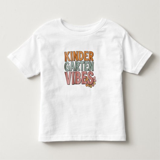 Terug naar school kleuterschool Pre K eerste klas Kinder Shirts (Voorkant)