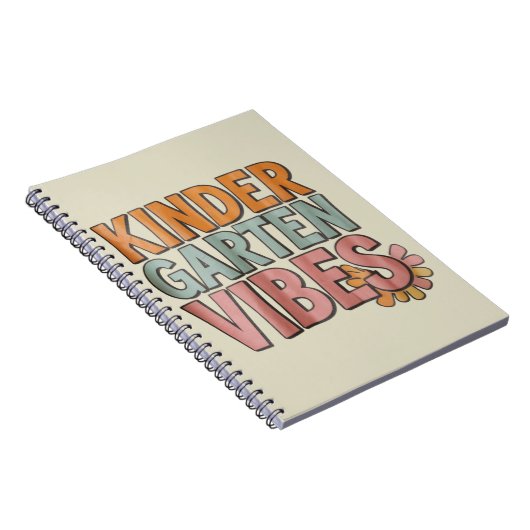 Terug naar school kleuterschool Pre K eerste klas Notitieboek (Rechterzijde)