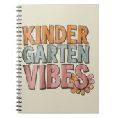 Terug naar school kleuterschool Pre K eerste klas Notitieboek (Voorkant)