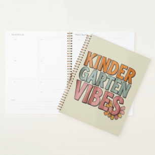 Terug naar school kleuterschool Pre K eerste klas Planner