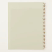 Terug naar school kleuterschool Pre K eerste klas Planner (Achterkant)