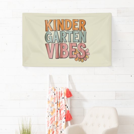 Terug naar school kleuterschool Pre K eerste leerj Spandoek (Insitu)