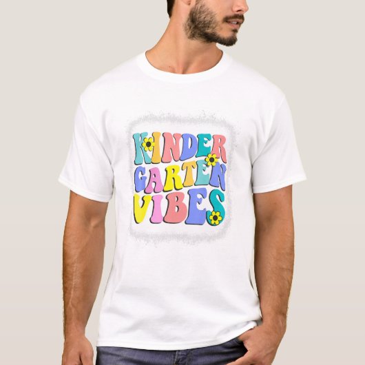 Terug naar school Kleuterschool T-shirt (Voorkant)