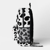 Terug naar School Koe Zwart-wit Bedrukte Rugzak (Rechts)