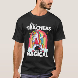 Terug Naar School Koorleraar Team Eenhoorn Magisch T-shirt