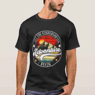 Terug naar school laat het kleuteravontuur beginne t-shirt