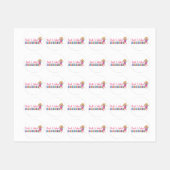 terug naar school labels (Vel)