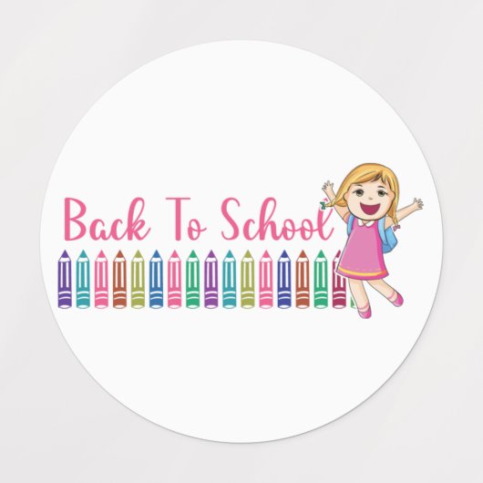 terug naar school labels (Design 1)